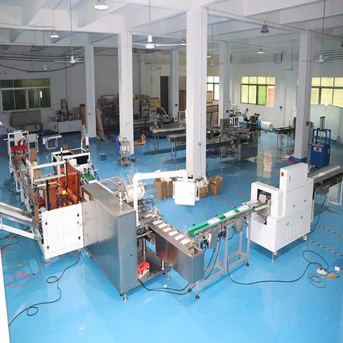 trường hợp công ty mới nhất về Găng tay Vinyl 100 cái Dây chuyền đóng gói tự động