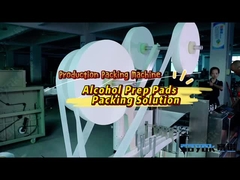 Máy tăm bông vết thương Máy đóng gói miếng đệm tự động 3KW