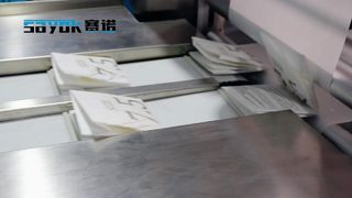 Găng tay phẫu thuật hai mặt Máy đóng gói con dấu bốn mặt