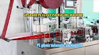 Nâng cấp Máy đóng gói gấp găng tay PEGói 1 cặp