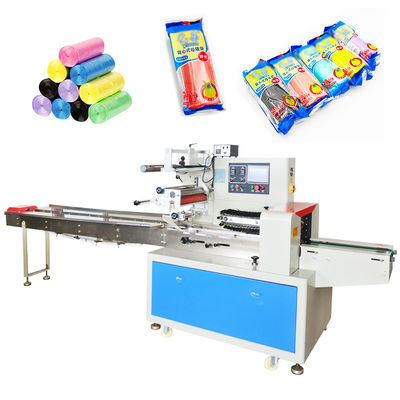 Chất lượng  Garbage Plastic Bag Pillow Packaging Machine Automatic Packer 2.5KW nhà máy