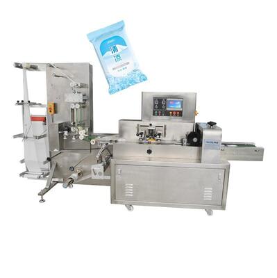 Good price Multi Function Wipes Machine For Cooling Wet Wipe Single PC Pack Automatic Production Line trực tuyến