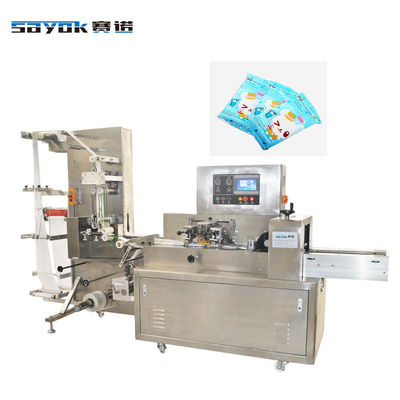 Máy đóng gói khăn ướt SN-6L Hiệu suất cao tự động 2.15KW