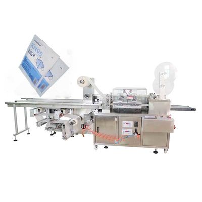 Máy đóng gói mặt nạ 2 làn N95 Máy đóng gói mặt nạ 5.5KW