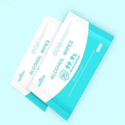 Đếm Máy đóng gói gấp rạch 3.8KW Dây chuyền đóng gói khăn ướt