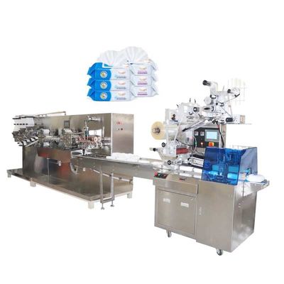 Máy đóng gói khăn ướt trẻ em Máy đóng gói đa chức năng 3KW