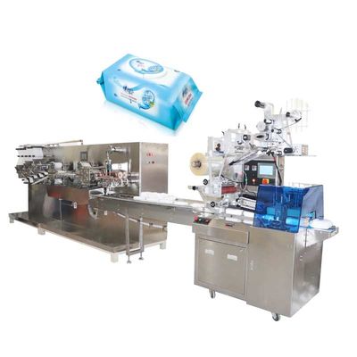 Máy làm / Máy sản xuất khăn ướt trẻ em 30PC - 80PC 3KW