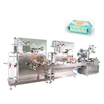 Dây chuyền đóng gói tự động ODM Máy lau ướt được điều khiển bằng động cơ Servo Bền
