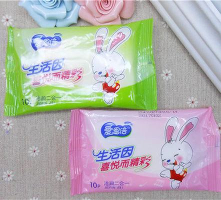 Máy đóng gói khăn ướt túi nhỏ 220V / 50Hz Cơ khí tự động