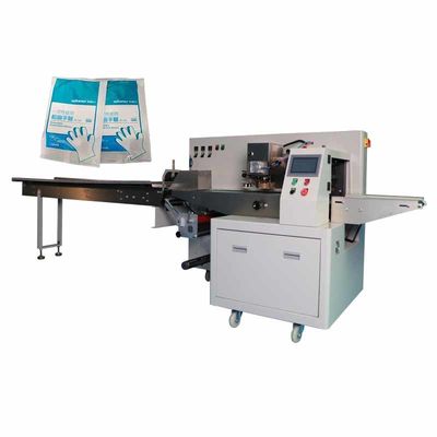 Máy đóng gói găng tay chạy bằng servo Gói găng tay kiểm tra tự động 2.8KW​