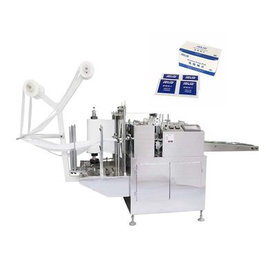 Máy tăm bông cồn ngang Máy đóng túi 4 mặt bền 50Hz