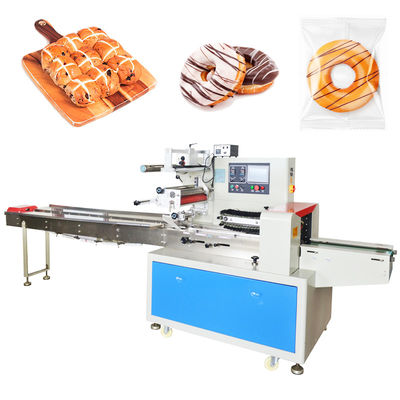 Máy đóng gói gối dòng chảy 2.5KW Packer Niêm phong liên tục đa chức năng