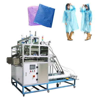 Máy gấp bao bì áo mưa Máy gấp và xếp nguyên vẹn