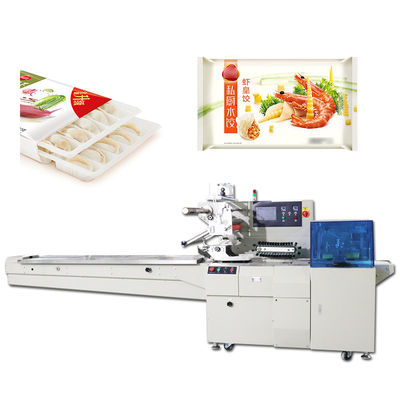 Máy đóng gói pittông bánh bao ngang Lớp tự động