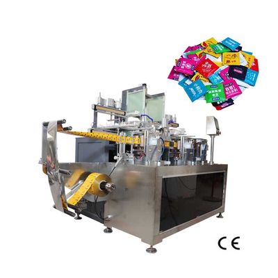 Máy đóng gói gấp găng tay AC220V PE Niêm phong bốn mặt đa chức năng
