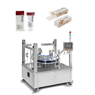 Máy đóng gói mỹ phẩm dọc Máy đóng gói thùng carton tự động nguyên vẹn