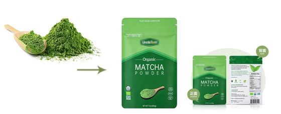 Máy đóng bao tự động bột Matcha 380V đúc sẵn nằm ngang
