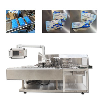 Máy đóng gói găng tay tự động Máy chạy bằng cơ 1.5KW