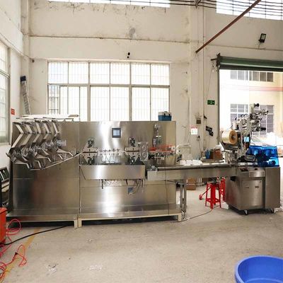 ODM 30-80 túi / Min ướt lau dây chuyền sản xuất ướt máy làm mô 3KW