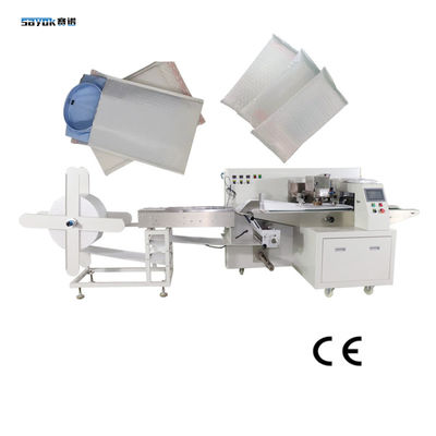 Máy đóng gói phim bong bóng áo thun quần áo thông minh với máy vận chuyển 1M