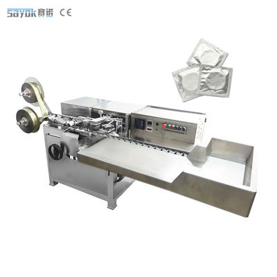 Máy đóng gói tự động đầy đủ Máy đóng gói túi bao cao su tốc độ nhanh