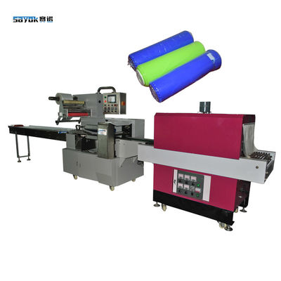 Máy bọc phim ngang bề mặt thu hẹp khu vực kép cho yếu tố lọc