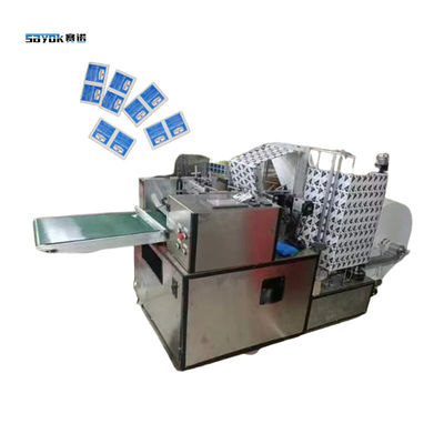 Máy đóng gói niêm phong bốn mặt có hiệu suất cao 6 làn cho bọc trước rượu