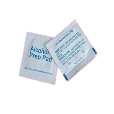 PLC điều khiển bên niêm phong máy đóng gói 6 làn đường Alcohol Prep Pad làm máy