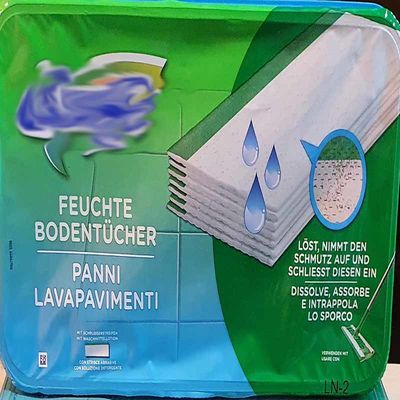 Máy sản xuất lau sàn ướt bốn điều khiển máy đóng gói tự động