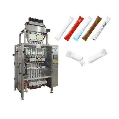 Máy nạp bột tự động nhiều dòng Máy đóng gói gậy năng suất cao