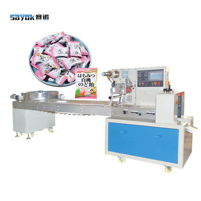 Máy đóng gói kẹo tự động tốc độ cao được điều khiển bởi động cơ servo khoảng 900kg
