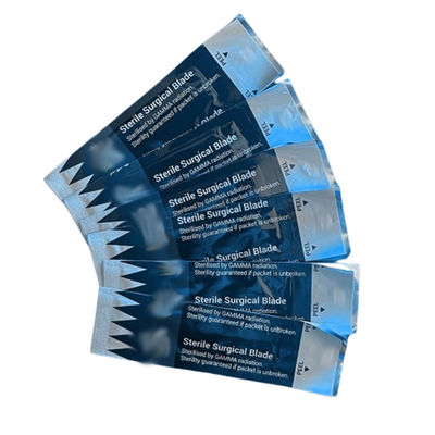 Dòng tự động cho ăn Blades phẫu thuật Máy đóng gói cá nhân Tốc độ 60 túi / phút