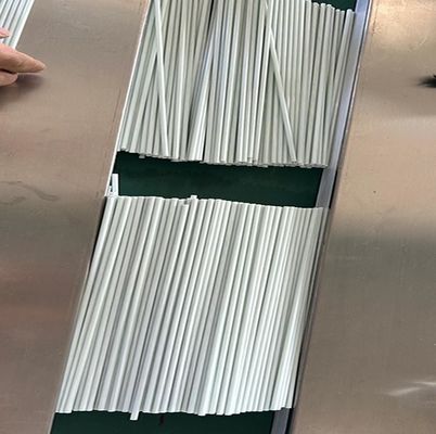 Máy đóng gói thanh sợi thủy tinh với chiều rộng phim 300 mm để đóng gói và vận chuyển chính xác