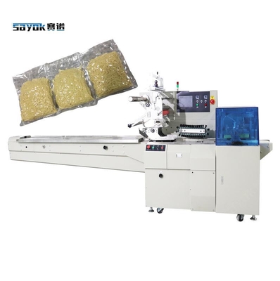 Máy đóng gói gối tự động với chức năng chân không cho thực phẩm